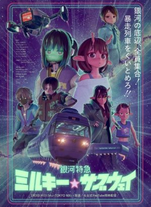 Постер Галактический экспресс: Млечное метро