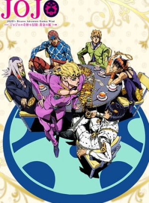 Постер Невероятное приключение ДжоДжо: Золотой ветер